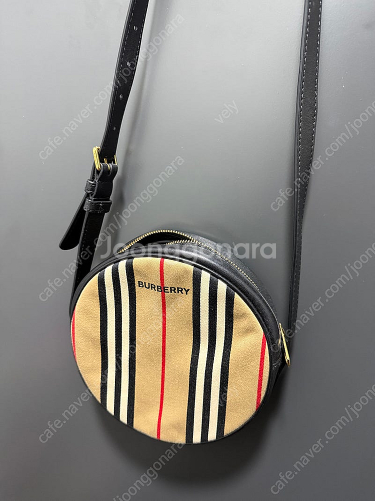 버버리 스트라이프 크로스바디백--2