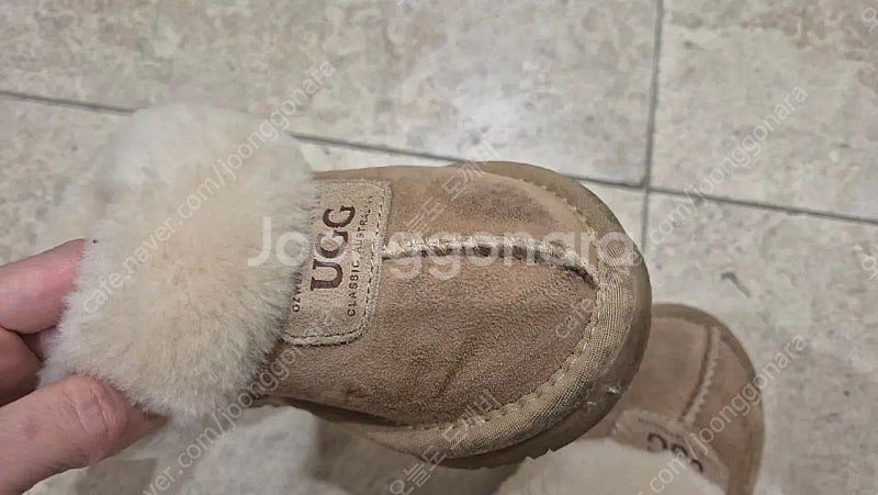 (ugg 160~165/서비스2개드림)ugg유아털슬리퍼...--1