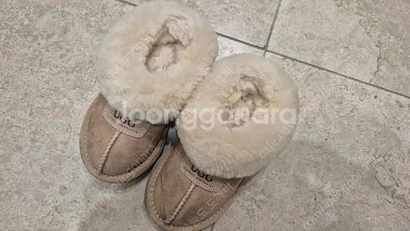 (ugg 160~165/서비스2개드림)ugg유아털슬리퍼...--3