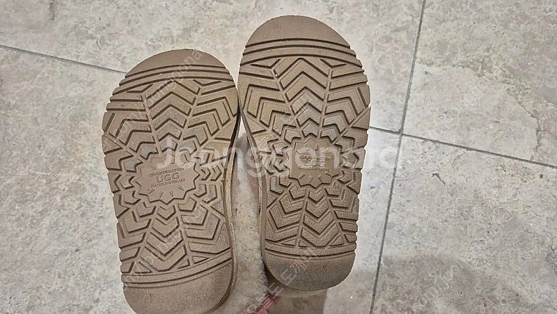 (ugg 160~165/서비스2개드림)ugg유아털슬리퍼...--4