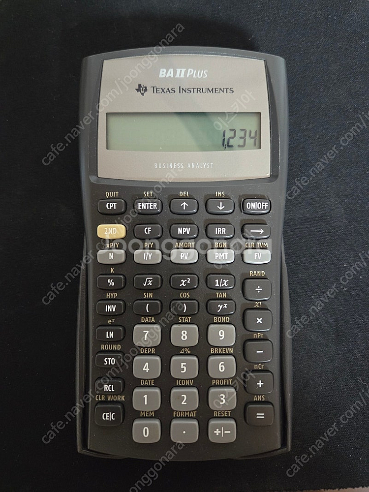 텍사스 인스트루먼츠 재무계산기 BA2 PLUS--0