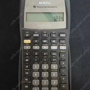 텍사스 인스트루먼츠 재무계산기 BA2 PLUS