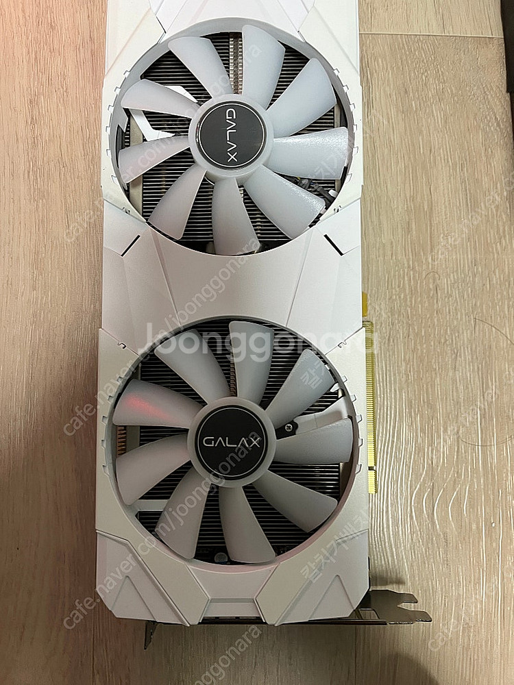 Rtx2080super white oc galax 풀박--2