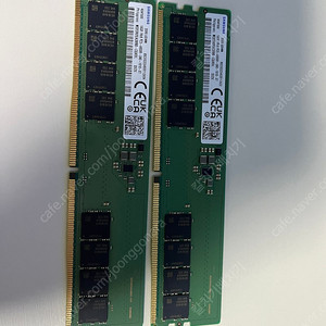 삼성 ddr5 4800 램 16X2 32기가