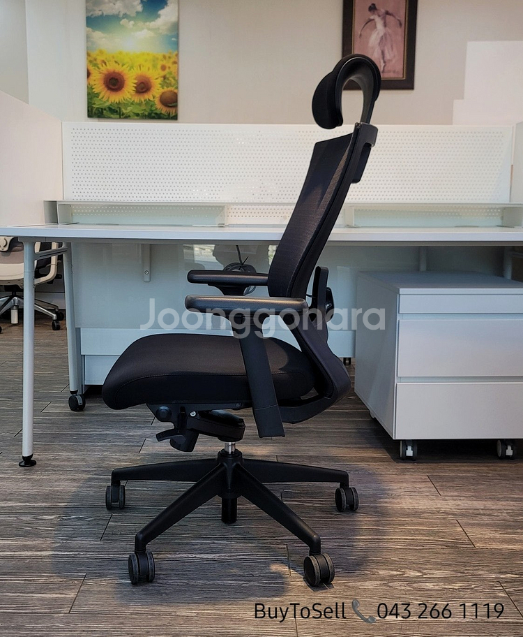 리바트네오스 T553G 중고 사무용의자 대량판매--2