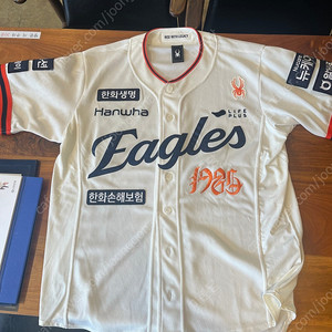 한화이글스 40주년 레거시 어센틱 100(L)사이즈 노마킹 팝니다