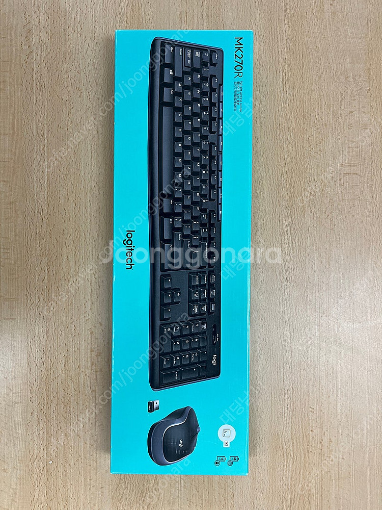 로지텍 mk270r 키보드 마우스세트--1