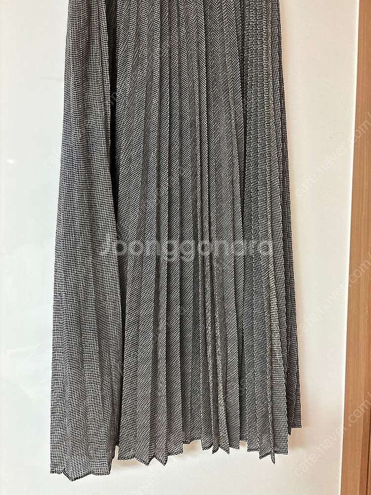 오칸블로그 엔돌핀오 메탈 글리터 플리츠 롱스커트 치마 ...--1