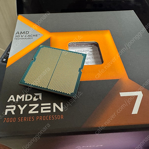 AMD 7800X3D 국내 정품 CPU 판매합니다.