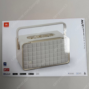 [단순개봉]JBL 어센틱 300 화이트 스피커 팝니다.