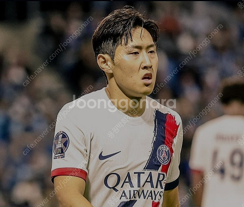 24-26 파리생제르망 어웨이 adv L사이즈 오피셜 마킹지 포함--0