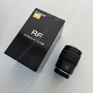 EOS R8 + RF14–35 렌즈