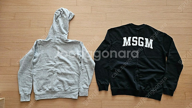 꼼데가르송 후드 , MSGM 맨투맨--1