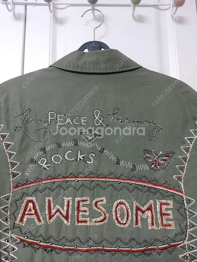 자라 봄가을야상점퍼55. 카키점퍼--3