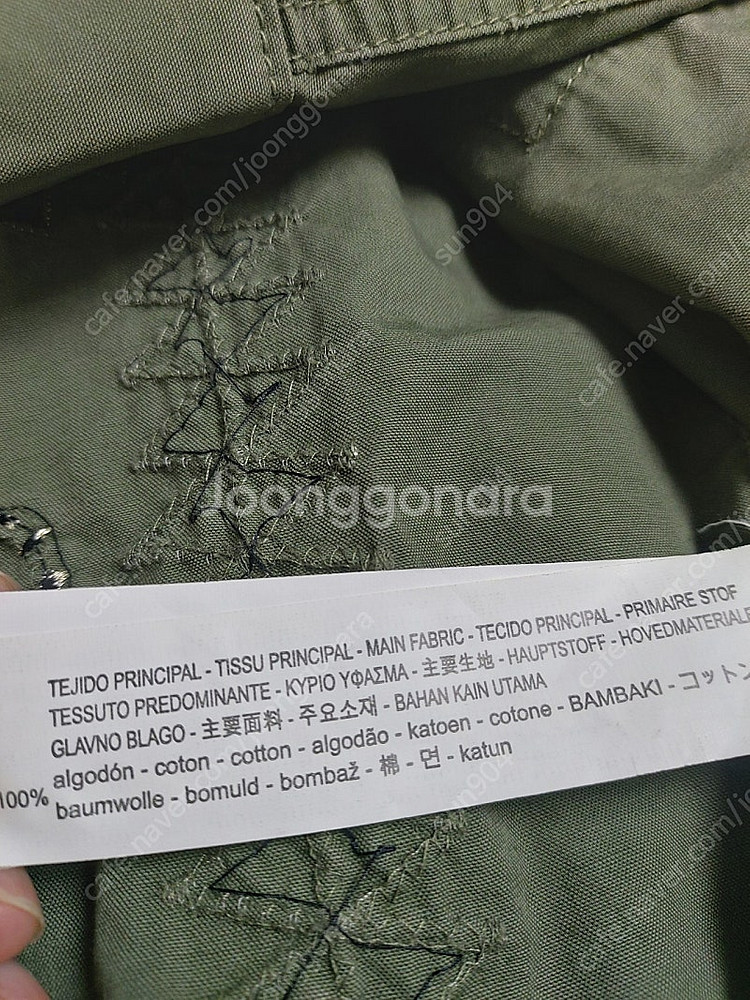 자라 봄가을야상점퍼55. 카키점퍼--7