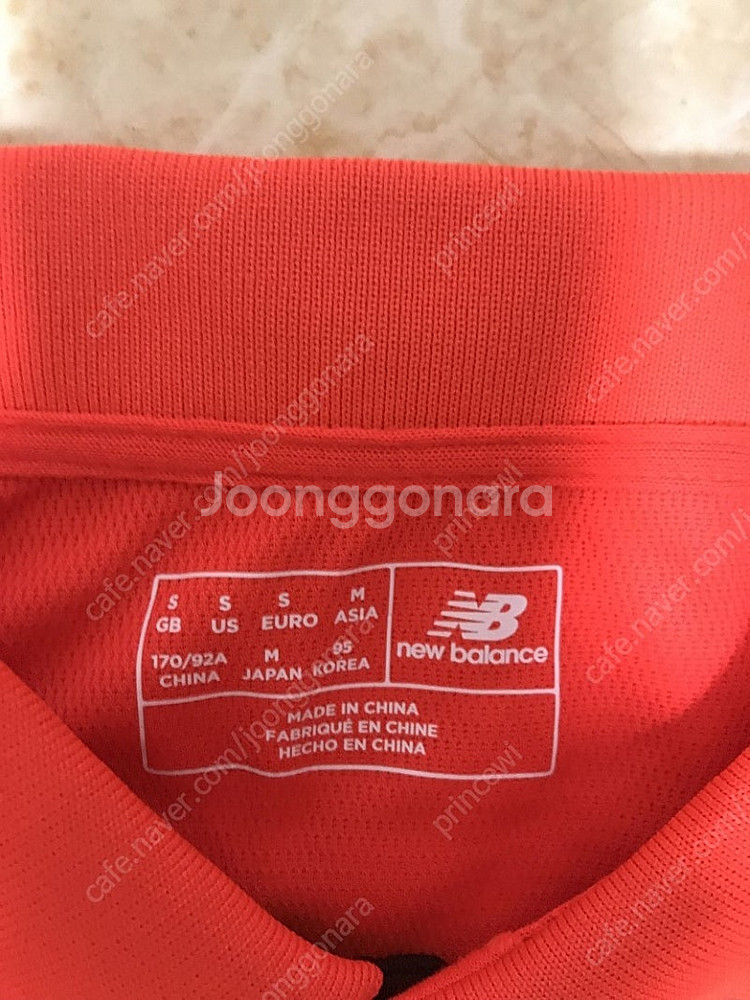 (새제품)리버풀 폴로 카라티 95호 5만원--1