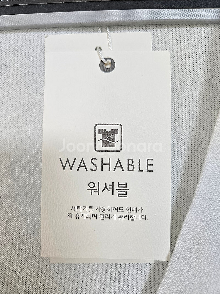 봄여름 화이트 가디건 L (새상품)--2