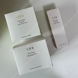 SRB 쌀뜨물 효소 세안제 클렌징 패드 토너패드