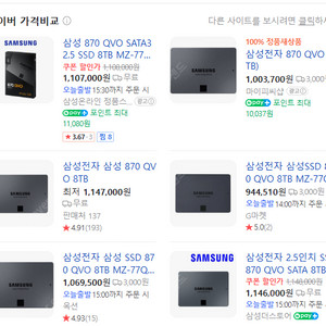 SAMSUNG SSD 870 QVO 8TB