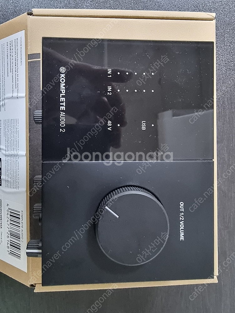 NI Komplete Audio2 판매합니다.--1