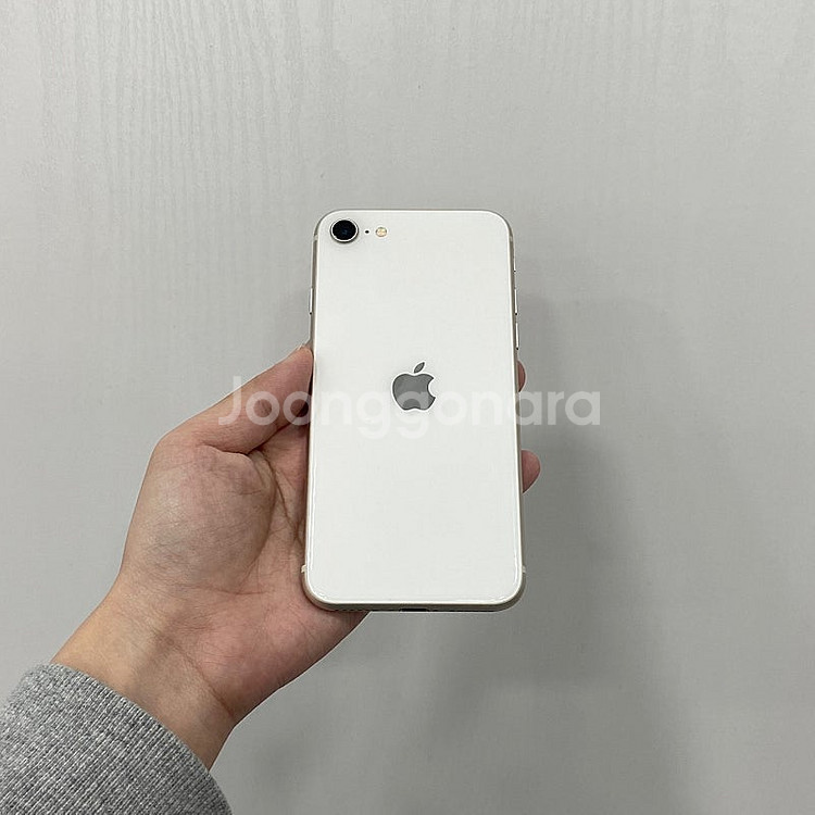 81805 아이폰SE3 스타라이트 64GB 부산 중고폰...--2