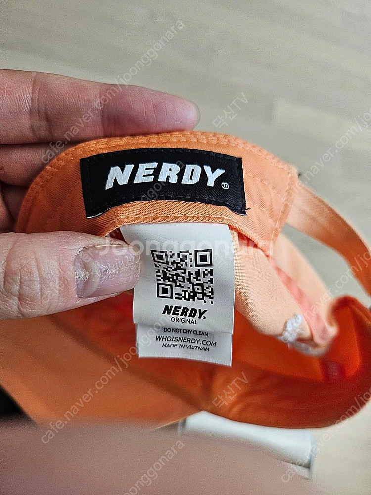널디 모자 nerdy 로고 볼캡 pnes20ab0423...--3