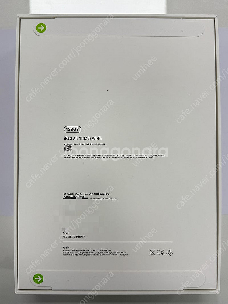 아이패드에어11인치 M3 WIFI 128G 스페이스그레...--1