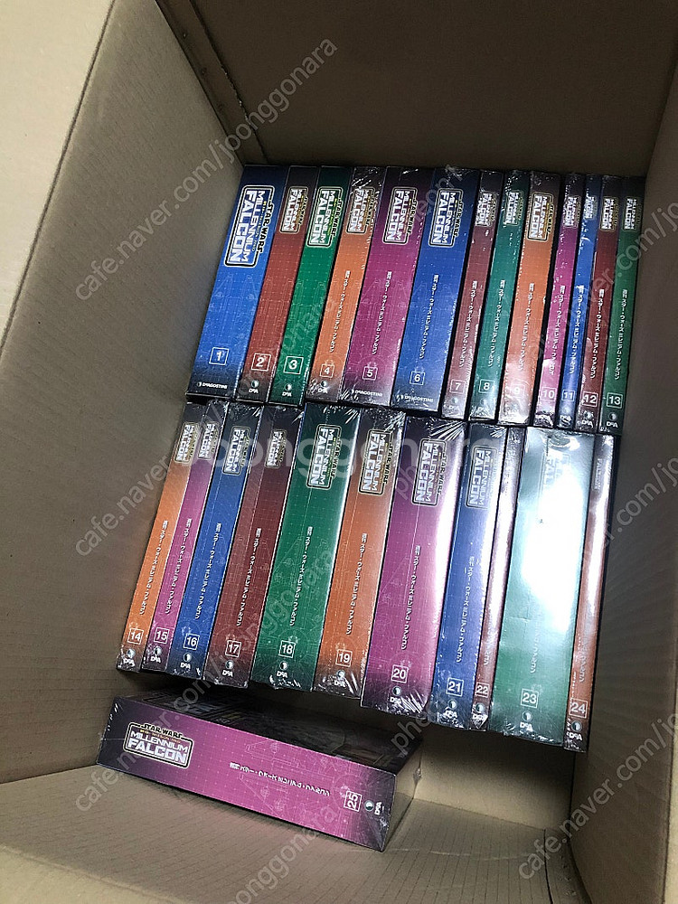 데아고스티니 밀레니엄 팰컨 (일본어판) 1~100 전권...--1