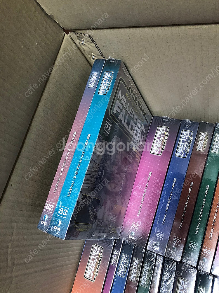 데아고스티니 밀레니엄 팰컨 (일본어판) 1~100 전권...--2