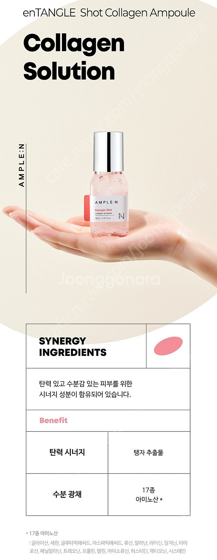 앰플엔 인탱글샷 콜라겐 앰플--3