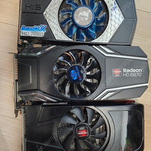 VGA 그래픽카드 일괄정리 HD6870 GTX 570 GTX550ti GTX260