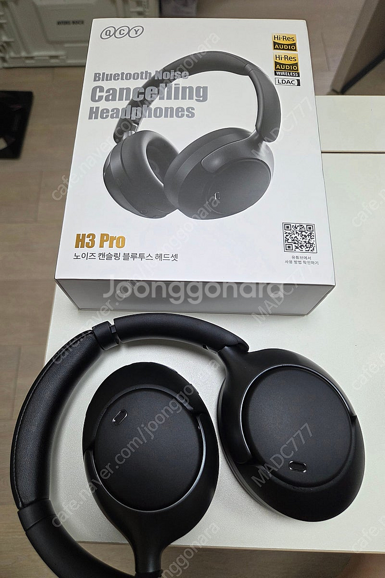 QCY H3 PRO 헤드폰 판매--1