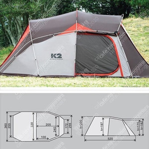 K2 LODGE 6 텐트 팝니다