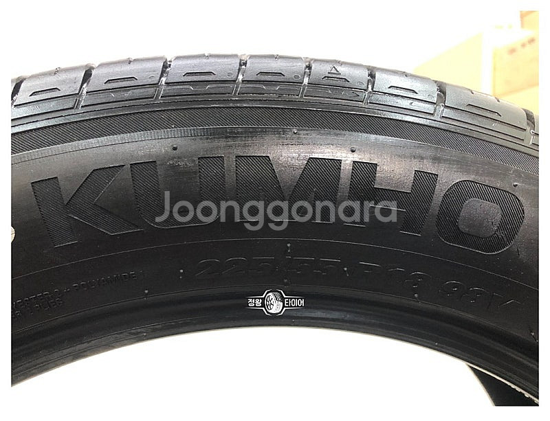 중고타이어 금호타이어 크루젠 HP51 225/55R/1...--2