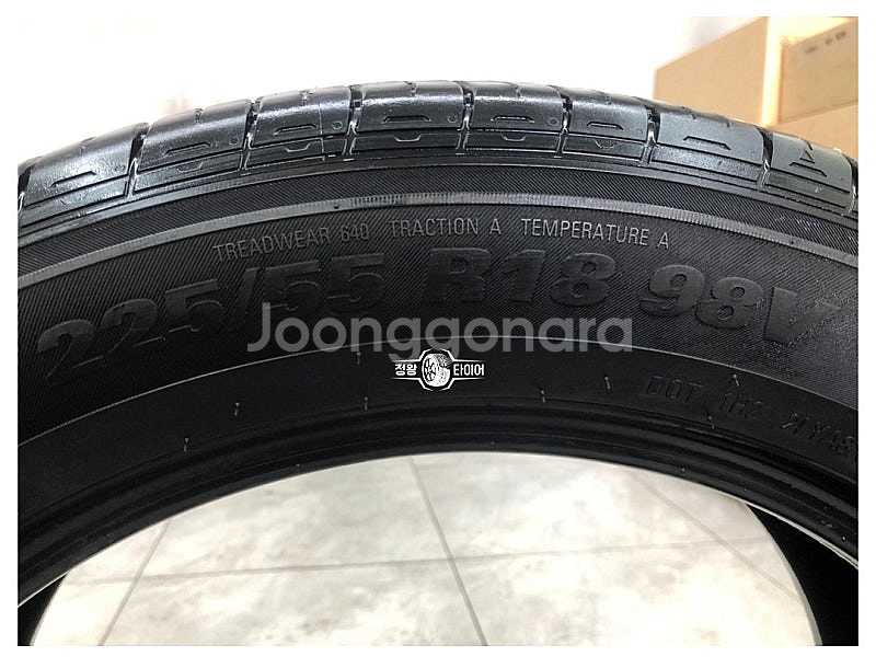 중고타이어 금호타이어 크루젠 HP51 225/55R/1...--4