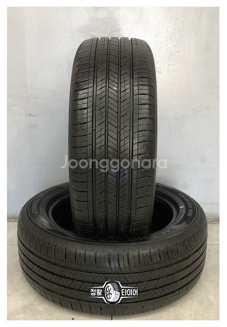 중고타이어 금호타이어 크루젠 HP51 225/55R/1...--0