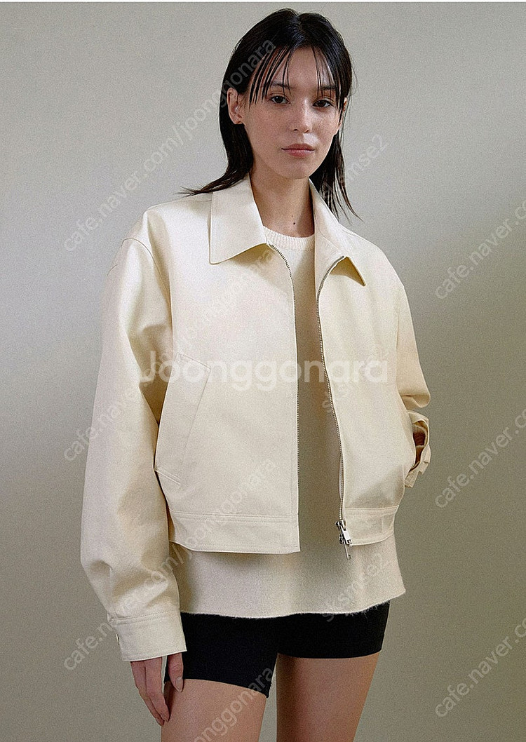 UGST 어그스트 two way bomber jacke...--0