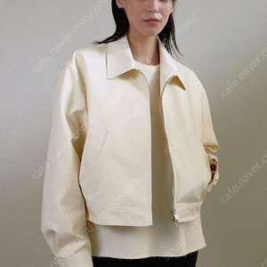 UGST 어그스트 two way bomber jacket (cream)
