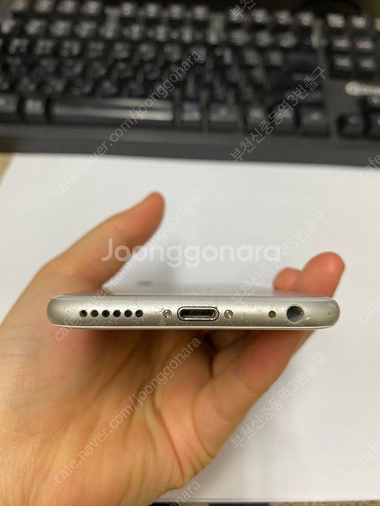063406 아이폰6S 실버 액정SS급 64GB 무잔상...--6