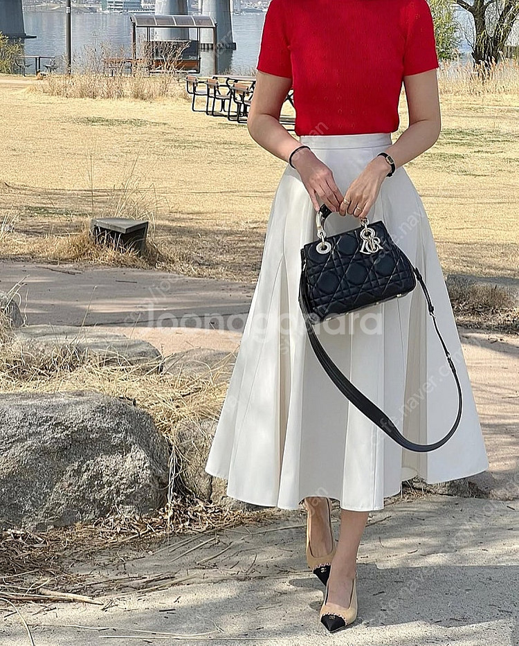 오뮤-절개 스커트/쎄모먼--1