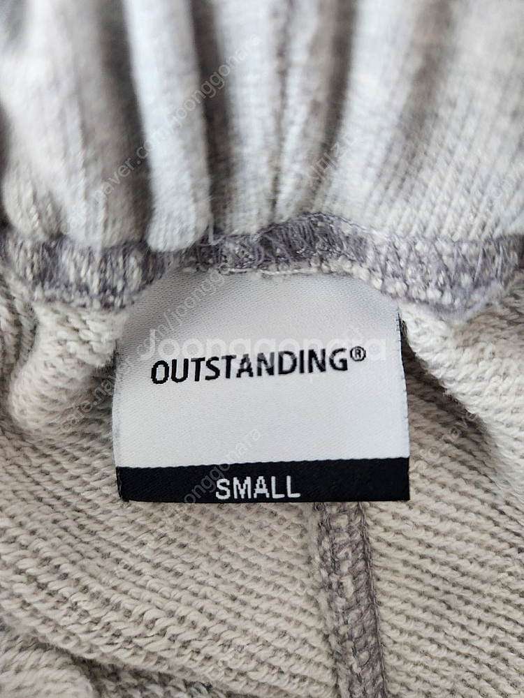 아웃스탠딩 헤비스웻 밴딩조거팬츠 small--2