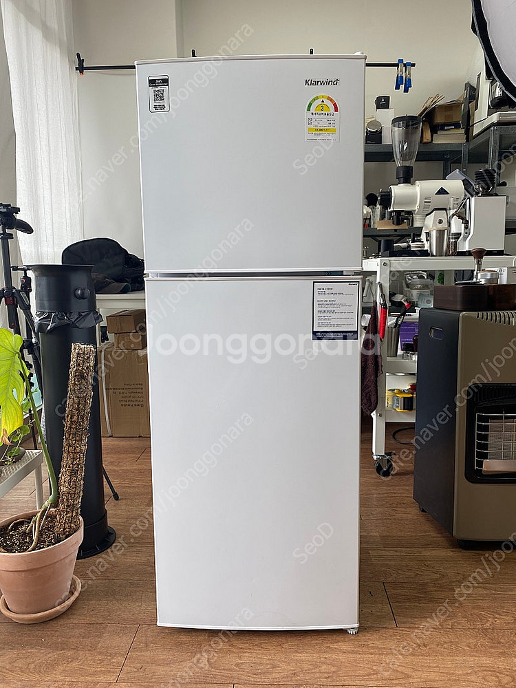 캐리어 클라윈드 냉장고 CRF-TD138WDS 138L...--0