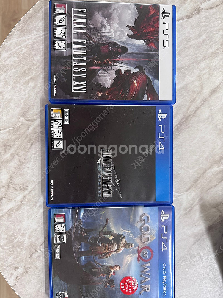 PS5 파이날판타지16, PS4 파이날판타지7, PS4...--0