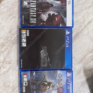 PS5 파이날판타지16, PS4 파이날판타지7, PS4 갓오브워