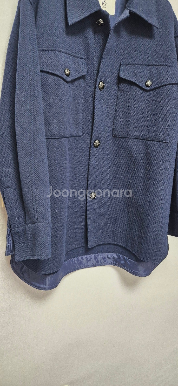 [V2] 오버핏 모직 하프 자켓 (오버핏 100 / 1만원)--2
