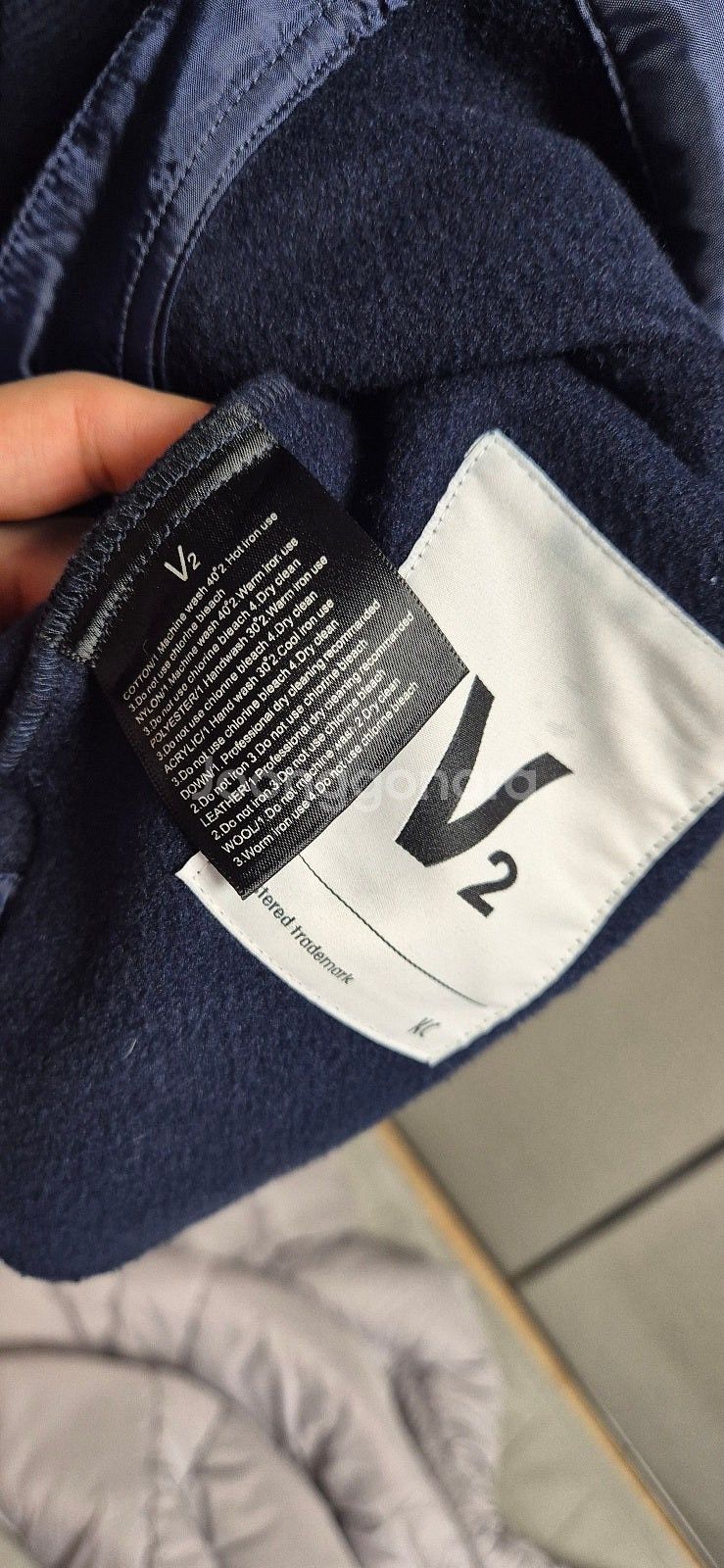 [V2] 오버핏 모직 하프 자켓 (오버핏 100 / 1만원)--4