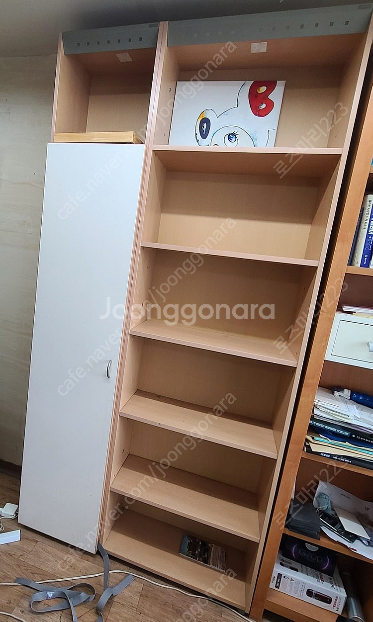 일룸 책상, 캐비넷, 책장 세트 팝니다 위치 대전--0