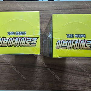 포켓몬카드 이브이히어로즈 미개봉 박스 2개 팝니다.