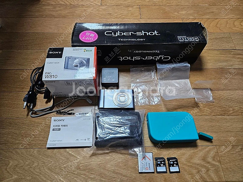 소니 사이버샷 DSC-W810 완전 풀셋 + 추가 SD...--4