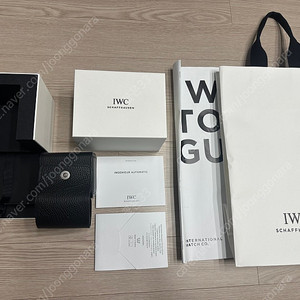 iwc 인제니어 시계박스